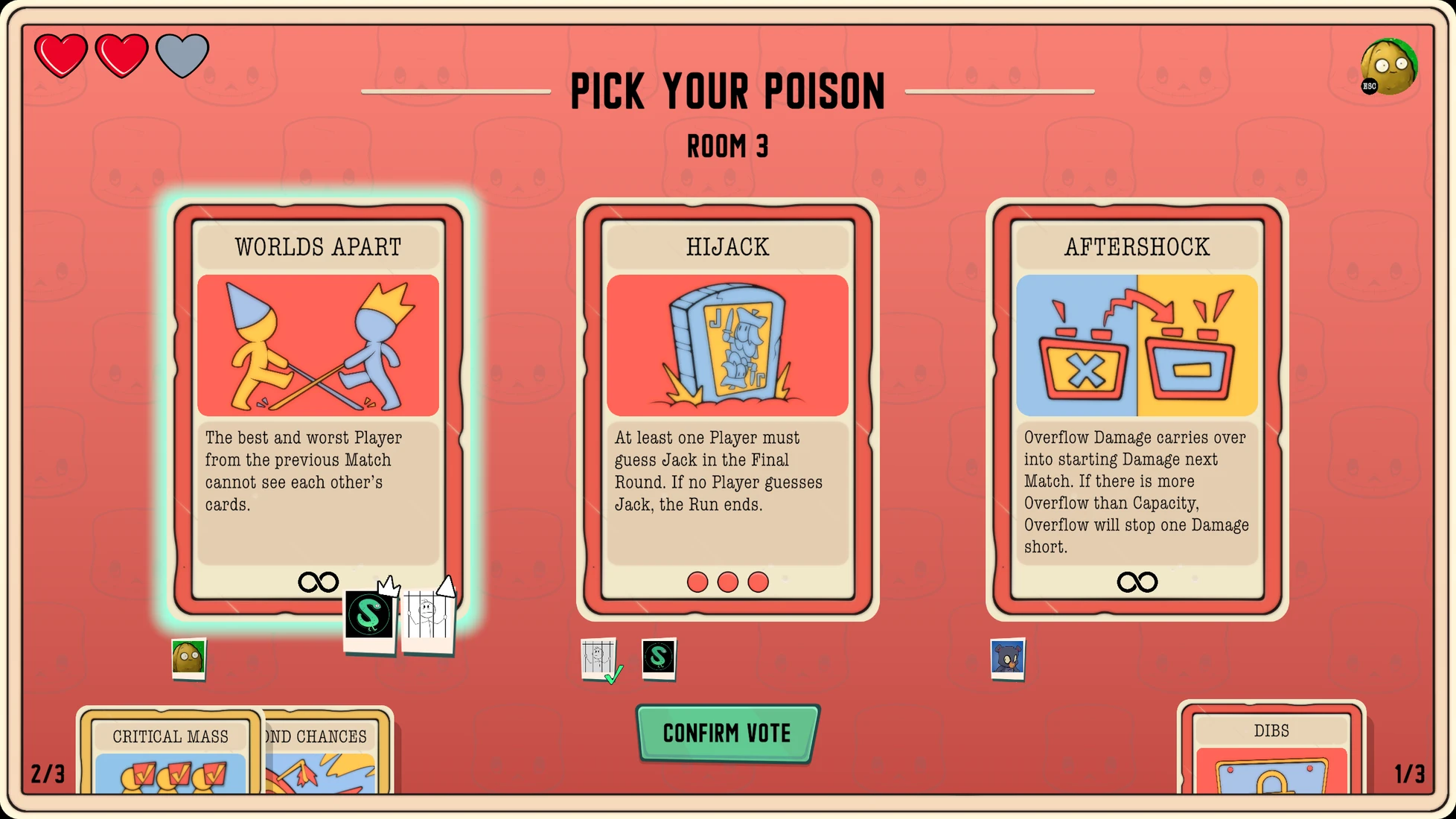 Pick Your Poison